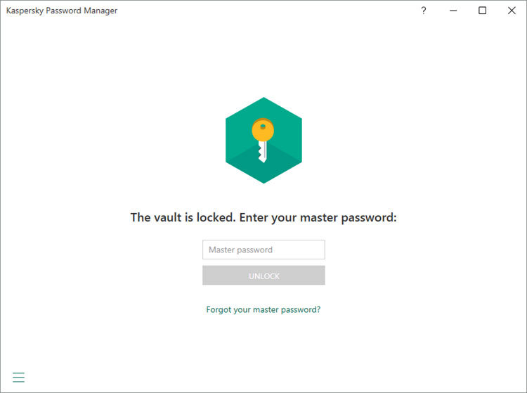 kaspersky android security password manager