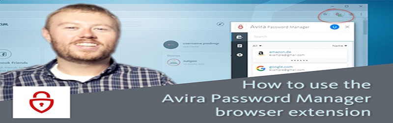 تصویر how to use avira password manager