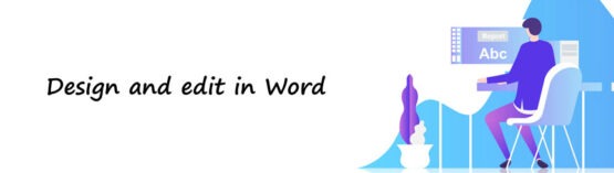 طراحی و ویرایش در word