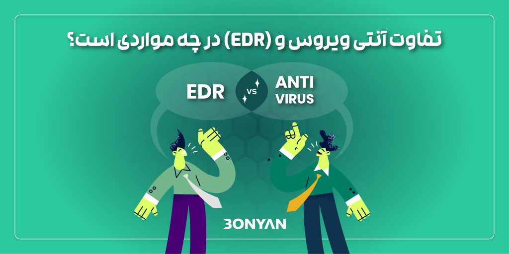 تفاوت آنتی ویروس و EDR